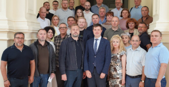 Meeting between the Minister of Agrarian Policy and agricultural producers from the Chernihiv region.