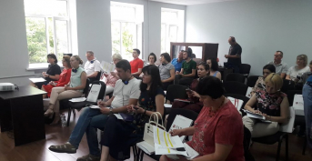 Seminar from Polish Agency PARP about internationalization of enterprises.