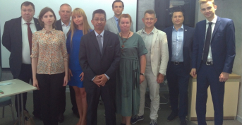 Зустріч із Надзвичайним і Повноважним Послом Малайзії в Україні паном Дато Раджа Реджа Раджа Раджа Заіб Ша та торговим представником MATRADE Малайзійської корпорації розвитку зовнішньої торгівлі Віталієм Бойком, 3 вересня 2020 року.